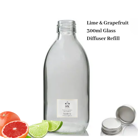 Grapefruit and Lime Reed Diffuser 300ML REFILL ONLY