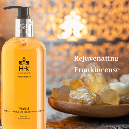 Mischief Hair and Body Wash with Eucalyptus and Anti-ageing Frankincense